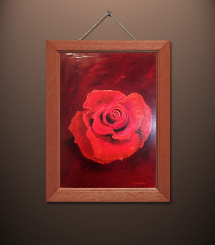 Rose by Vincent Butler Artist Morayshire Scotland