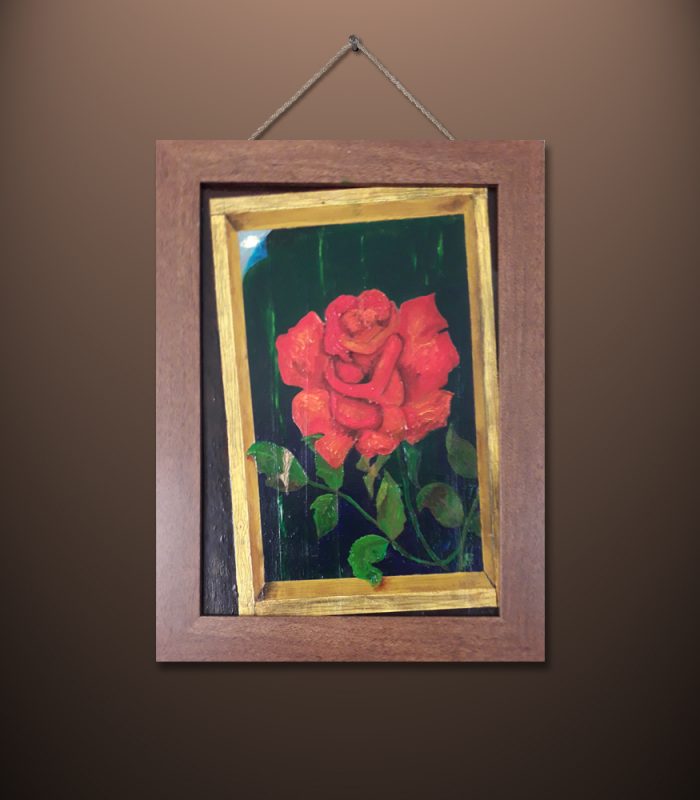 Rose by Vincent Butler Artist Morayshire Scotland