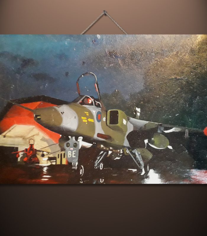 Army Airplane by Vincent Butler Artist Morayshire Scotland