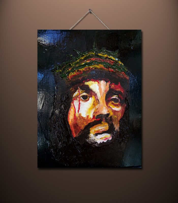 Jesus painted by Vincent Butler Artist Scotland